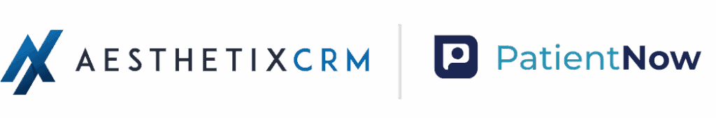 AesthetixCRM + PatientNow logo